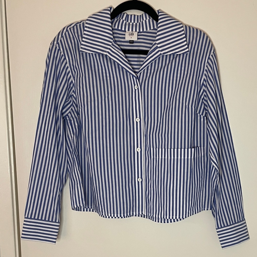 Preppy Cabi Button Down Blouse